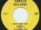 Rare Rockabilly 45 - Charles K & The Southern Winds - Right Bird Baby - Tupelo
