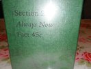 Section 25 Factory Records 'Always Now' Fact 45c Cassette     Original