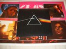 PINK FLOYD DARK SIDE OF THE MOON UK GATEFOLD VINYL LP RECORD WITH POSTER ROCK