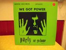 Rare Mystic Records WE GOT POWER lp comp MINUTEMEN jfa 7 SECONDS red cross