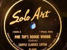 SOLO ART 12009 CRIPPLE CLARENCE LOFTON Pine Top's Boogie Woogie CLEAN