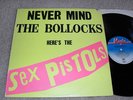 SEX PISTOLS - NEVER MIND THE BOLLOCKS Lp - ORIGINAL UK VIRGIN RECORDS