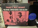 Blind Snooks Eaglin - That's All Right RARE BLUESVILLE 1046 BLUE SILVER DG ORIG