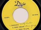 DIXIE Rockabilly 45rpm EP #507 BENNY BARNES I Walk The Line LISTEN