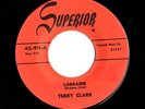 Mod Garage R&B Rocker 45 TERRY CLARK Lorraine/Don't Stop Me Baby Superior HEAR