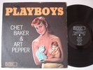 CHET BAKER ART PEPPER Playboys Original 1957 WORLD PACIFIC PJ-1234 Jazz DG LP