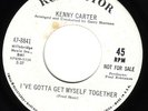 KENNY CARTER “I’ve Gotta Get Myself Together” (US RCA 47-8841) WDJ EX+ HEAR