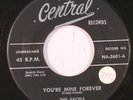 EXCELS: You're Mine Forever / Baby Doll (rare vocal groups vinyl 45)