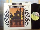 THE KINKS LP KINKDOM ORIGINAL REPRISE PINK,GOLD,GREEN MONO LABEL  VG++