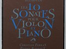 BEETHOVEN Sonatas violin/piano C.Ferras FALP 584-87 4 LP box Holy Grail