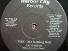 CROSSWIND Fire on HARBOR CITY ** rare VA boogie modern soul 12