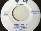 SONNY BROOKS and THE SAVOYS Here I Am TIP TOP R&B Doo-Wop