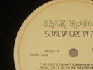 IRON MAIDEN - SOMEWHERE IN TIME LP - RARE BRAZIL 3RD PRESS