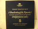 JOHAN SEBASTIAN BACH 6 BRANDENBURG CONCERTOS HEBERT VON KARAJAN DGG