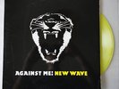 AGAINST ME NEW WAVE 180 GRAM HEAVY YELLOW VINYL WITH INSERT  FIRST PRESSING OOP