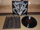 SACRIFICE CREST OF BLACK LP JAPAN RARE METAL SABBAT GISM ZOUO ABIGAIL
