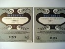 Erich KLEIBER  -  Beethoven 9th  -  Decca LXT 2725/26 -  MINT  