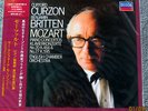 Audiophile LP Mozart Curzon Britten SXL 7007 Esoteric remasters SS OOP