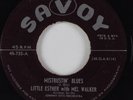 Blues 45 LITTLE ESTHER & MEL WALKER Mistrustin' Blues SAVOY HEAR