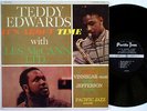 TEDDY EDWARDS About Time PACIFIC JAZZ 842 DG MONO ORIG LP M-/VG++