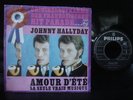 JOHNNY HALLYDAY Amour d`été ORIGINAL German 45 Presley Redding Cover 1967