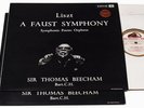 LISZT: A FAUST SYMPHONY/BEECHAM/HMV EMI ASD 318 W&G EDITION 1/AUDIOPHILE/NM
