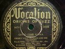 Frisky Foot Jackson and His Thumpers 78 rpm Jazz Record Vocalion V1035 N-