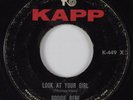 R&B Tittyshaker 45 GOOGIE RENE Look at Your Girl KAPP HEAR