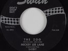 Rockabilly 45 MICKEY LEE LANE The Zoo SWAN HEAR