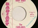 FAIRLANES rare doo wop group 45 on RADIANT “Baby Baby” promo ’64 nice HEAR