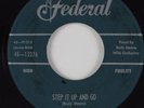 R&B Rocker 45 RUDY MOORE Step It Up And Go FEDERAL HEAR
