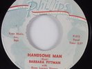 Rockabilly Popcorn 45 BARBARA PITTMAN Handsome Man PHILLIPS HEAR