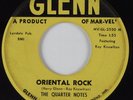 Surf Guitar Instr Rockabilly 45 QUARTER NOTES Oriental Rock GLENN HEAR