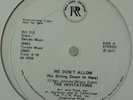 PROMO* The Invitations - We Don't Allow / Funky Road *KILLER SOUL* Scarce 1977