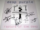 DEEP PURPLE Rapture of the Deep - VINYL Ian Gillan Roger Glover Autograph SIGNED