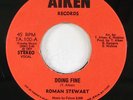 Reggae 45 ROMAN STEWART Doing Fine on Aiken NM