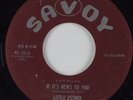 R&B 45 LITTLE ESTHER If It's News to You SAVOY HEAR