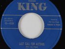 R&B Blues 45 HOT LIPS PAGE Last Call for Alcohol KING HEAR