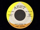 NORTHERN SOUL 45 PERCY WIGGINS That's Loving You ABET 9434 clean 1st press DJ