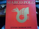 LP AUTOGRAFO DI ENNIO MORRICONE COLONNA SONORA MARCO POLO  AUTOGRAPH