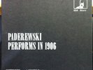 IGNACE JAN PADEREWSKI performs in 1906 LP VG+ M 664 Welte Legacy Piano Record