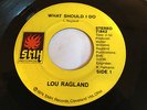 RARE CLEVELAND SOUL FUNK 45/ LOU RAGLAND 