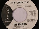 rare Soul 45 ESQUIRES how could it be BUNKY Listen