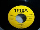 THE PLAYBOYS 45 RECORD, SO GOOD/ONE QUESTION, DO-WOP,ROCK-A-BILLY.TETRA LABEL.
