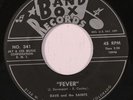 rare R&B Popcorn 45 DAVE & SAINTS fever BAND BOX Hear