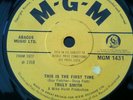 TRULY SMITH   THIS IS THE FIRST TIME   MGM  1431    EX  CON