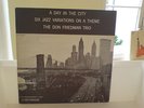 DON FRIEDMAN TRIO - A DAY IN THE CITY - RIVERSIDE - MONO - DG - ORIGINAL -NM