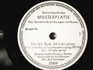 2x 78rpm FISCHER-DIESKAU sings BACH Cantata - RISTENPART - SAMPLE RECORDS 