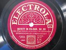 4x 78rpm INTERNATIONAL STRING OCTET pl. MENDELSSOHN - German Electrola