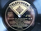 3x 78rpm MENGELBERG cond. TCHAIKOVSKY SERENADE Op.48 - ORIG. GERMAN Telefunken